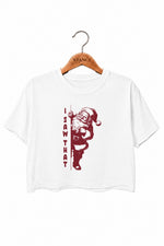 I saw that funny santa crop top