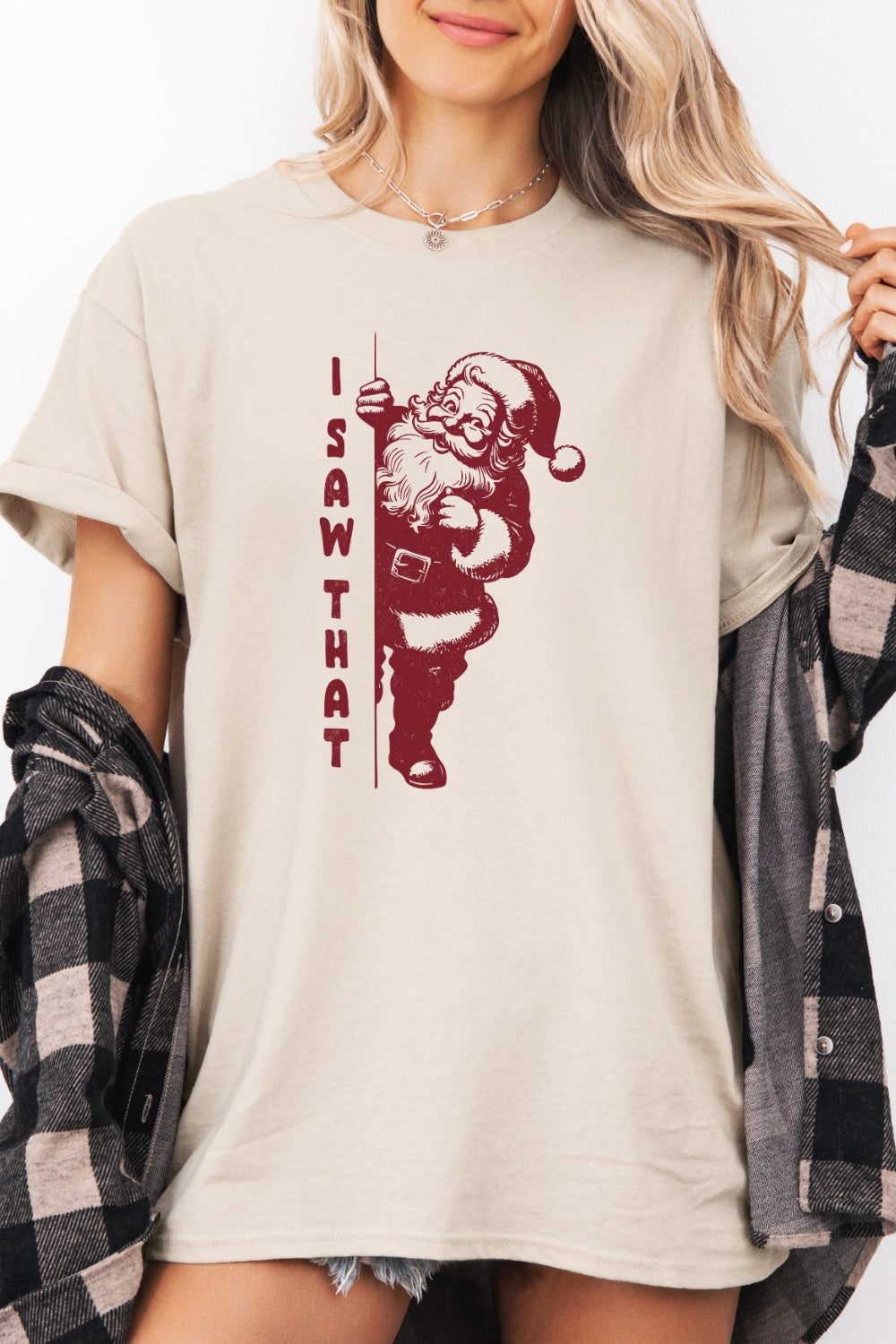 I saw that funny santa tee