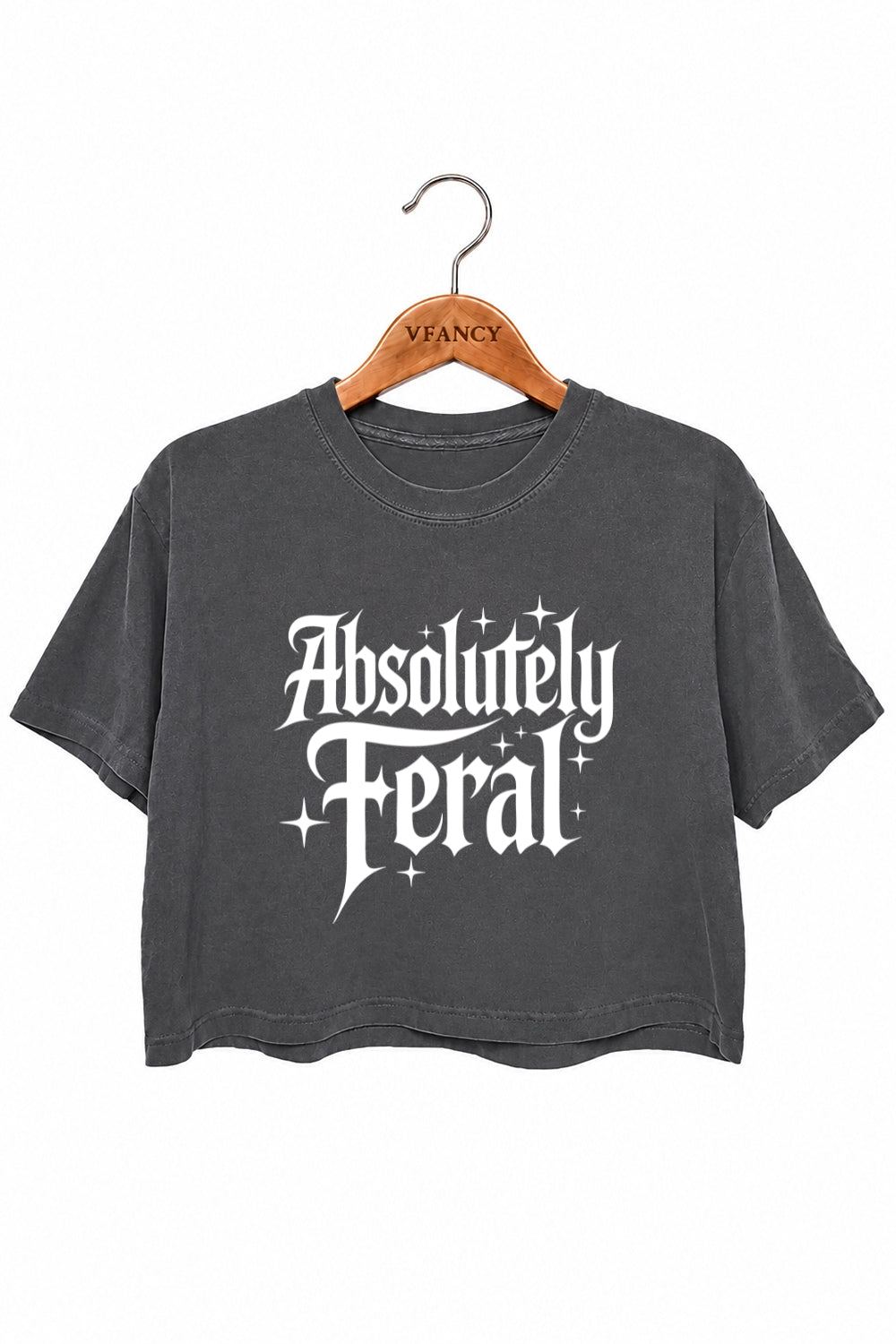 Absolutely feral gothic crop top