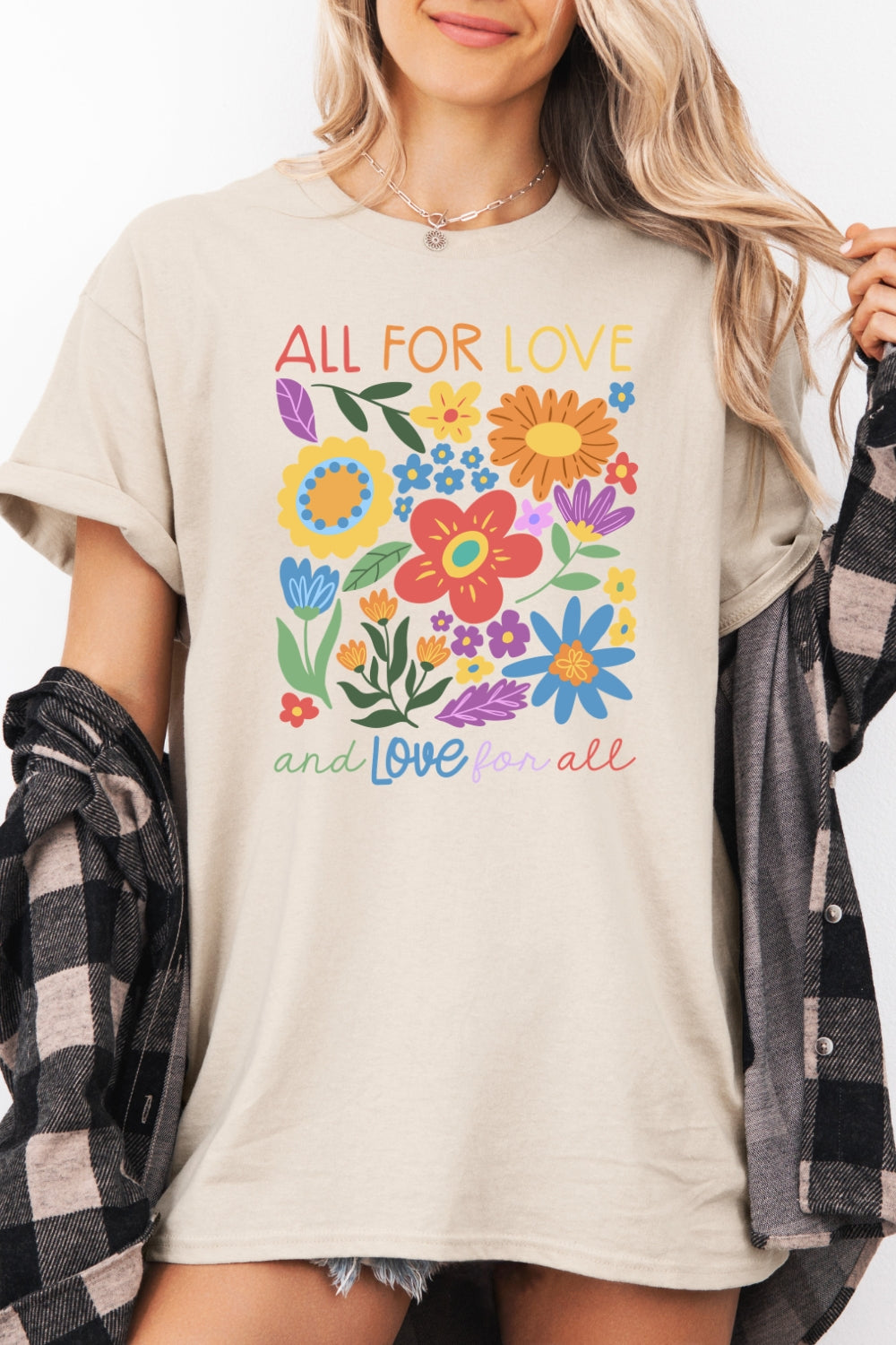 All for love and love for all tee