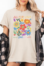 All for love and love for all tee