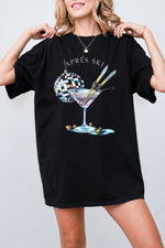Apres ski drinking tee