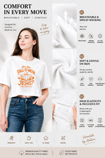 Are you fall-o-ween jesus crop top