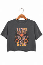 Be the good butterfly crop top