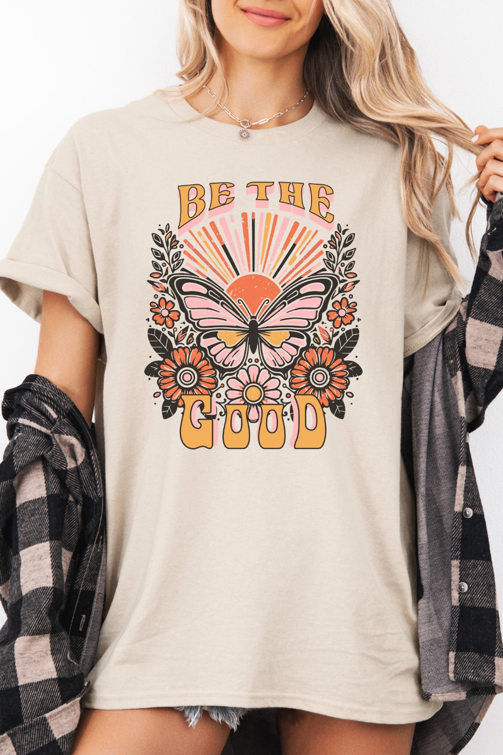 Be the good butterfly tee