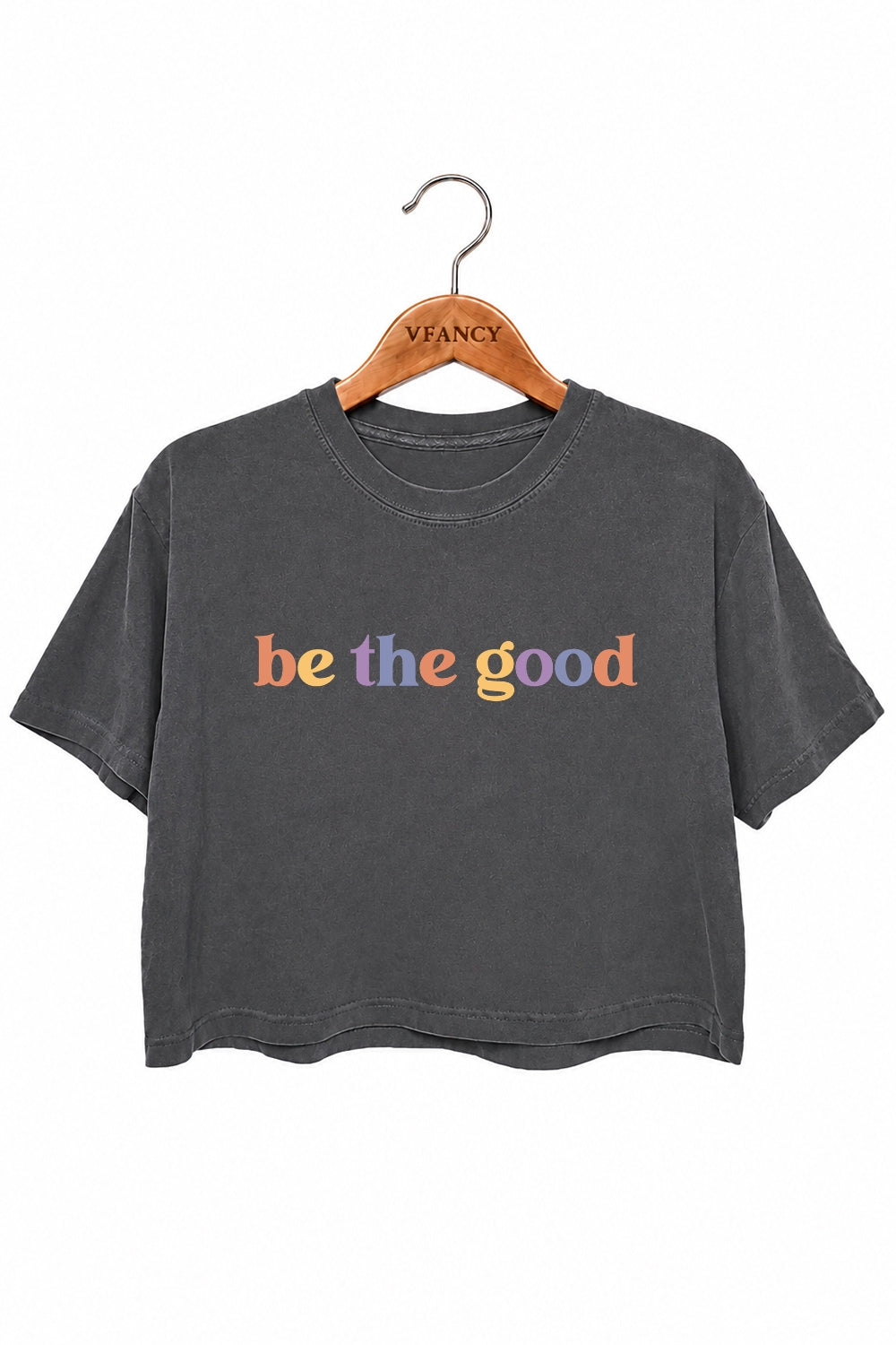 Be the good letters crop top