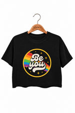 Be you pride crop top