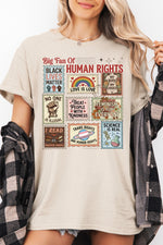 Big fan of human rights poster tee