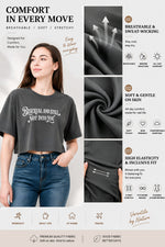 Bisexual and still not into you crop top