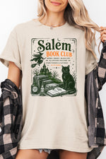 Black cat book club tee