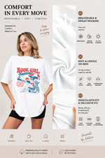 Book girl summer tee