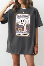 Book shopping is my therapy tee