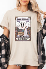 Book shopping is my therapy tee