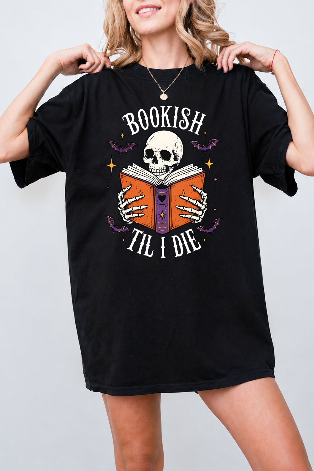 Bookish till I die tee