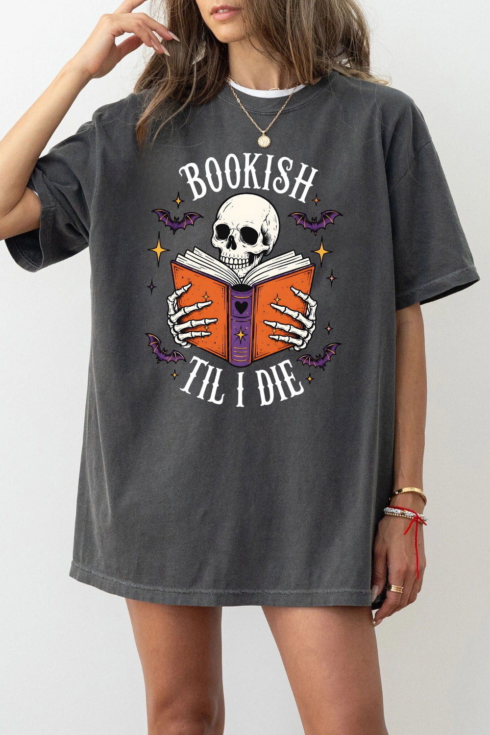 Bookish till I die tee