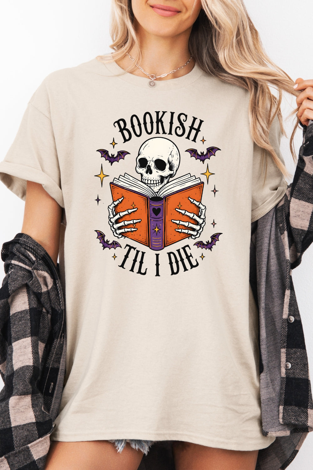 Bookish till I die tee