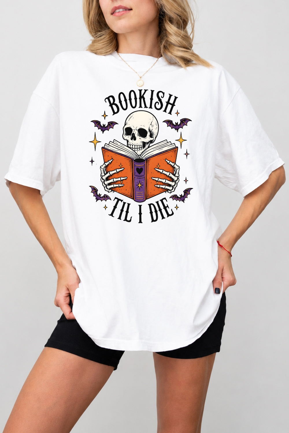 Bookish till I die tee