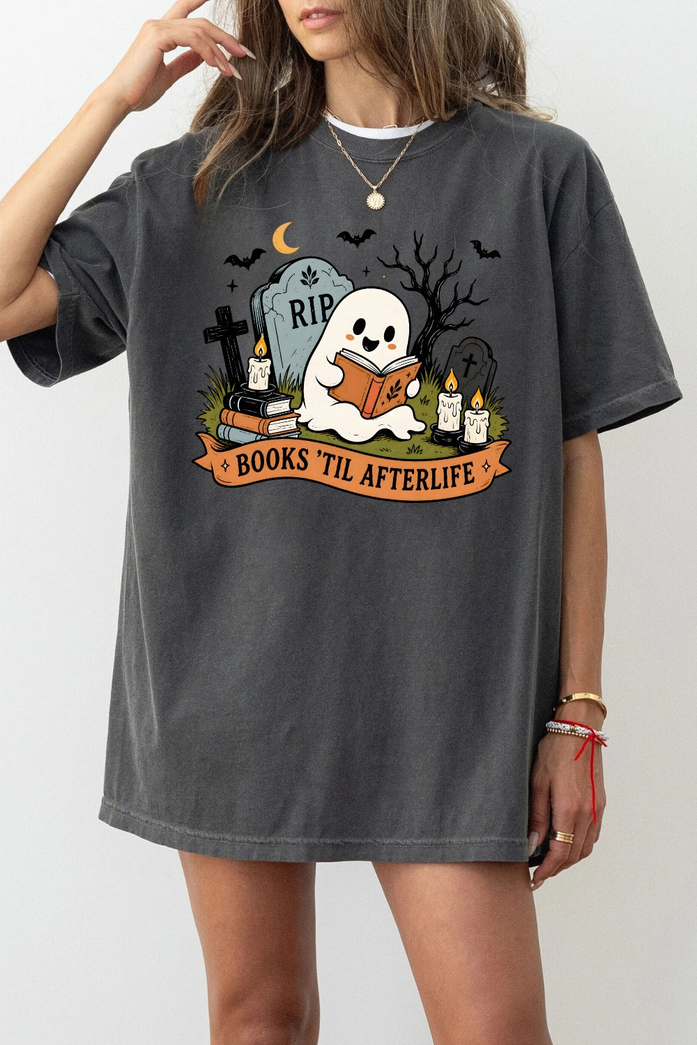 Books til afterlife tee