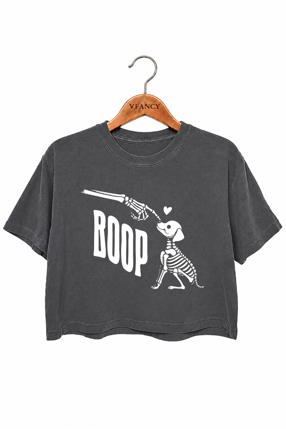 Boop dog nose crop top