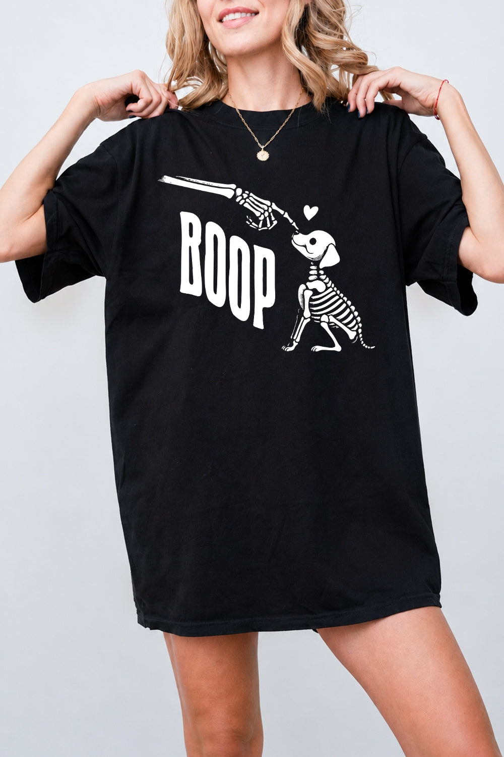 Boop dog nose tee