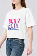 Both is good crop top