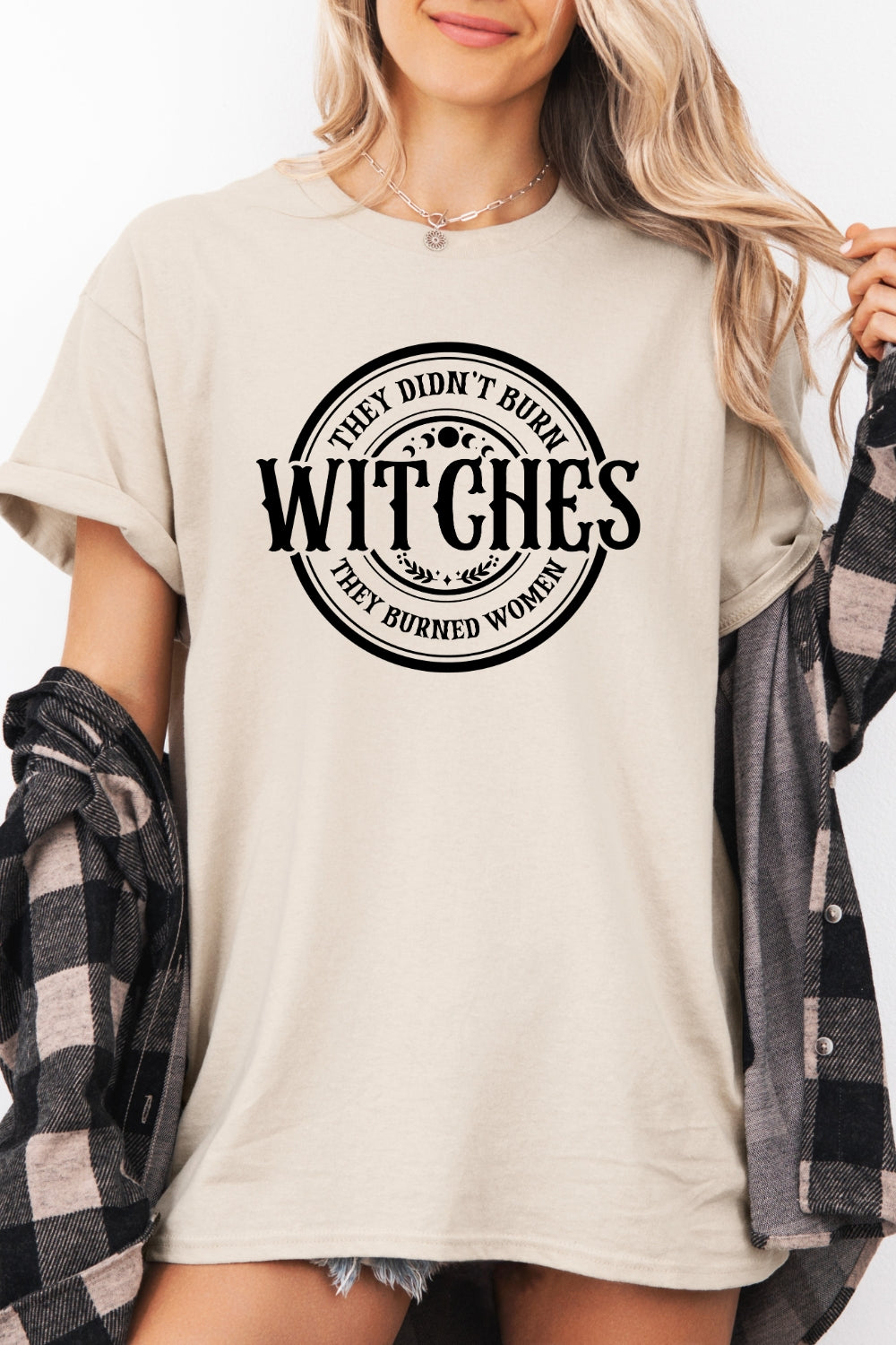 Burn witches circle tee
