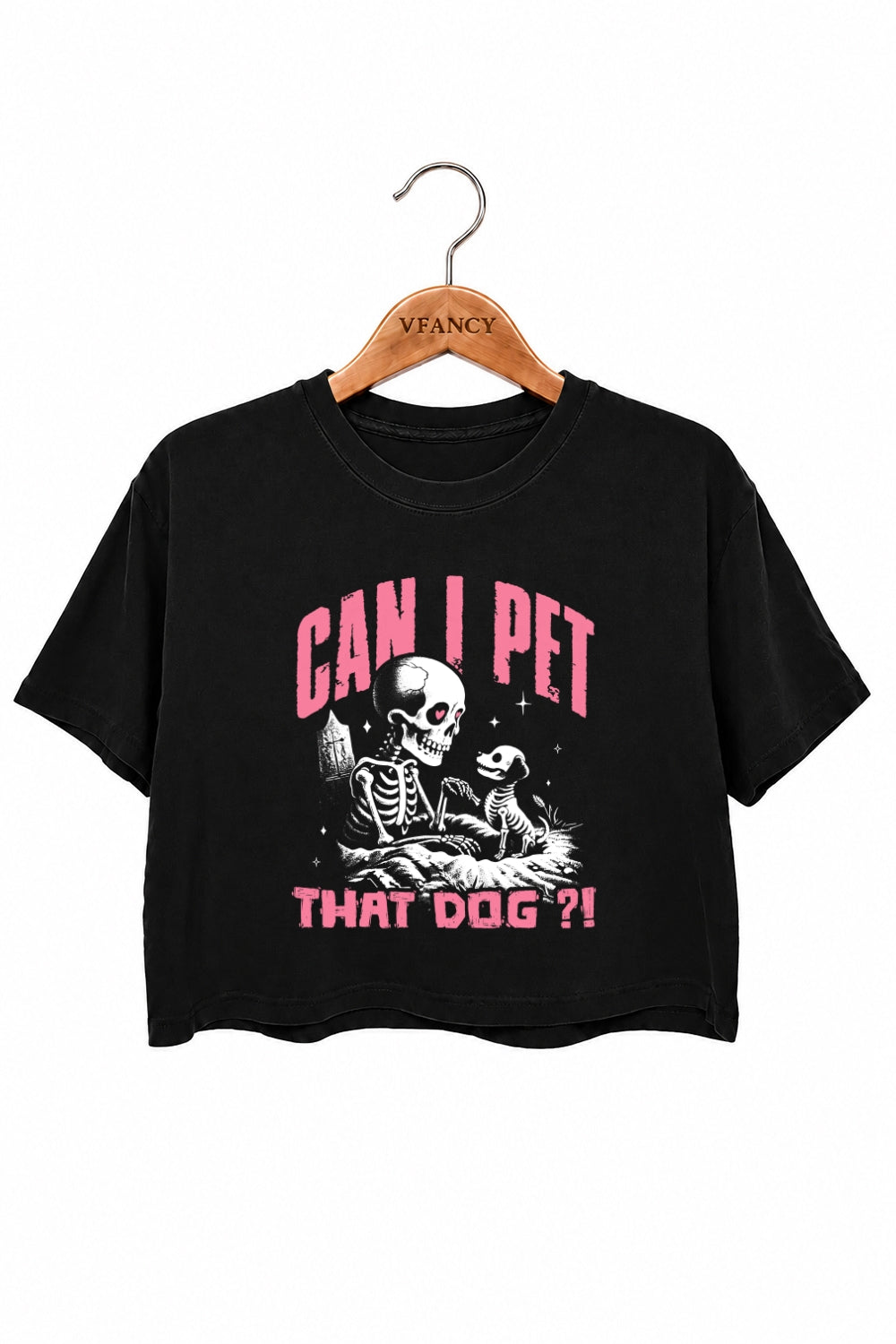 Can I pet that dog crop top