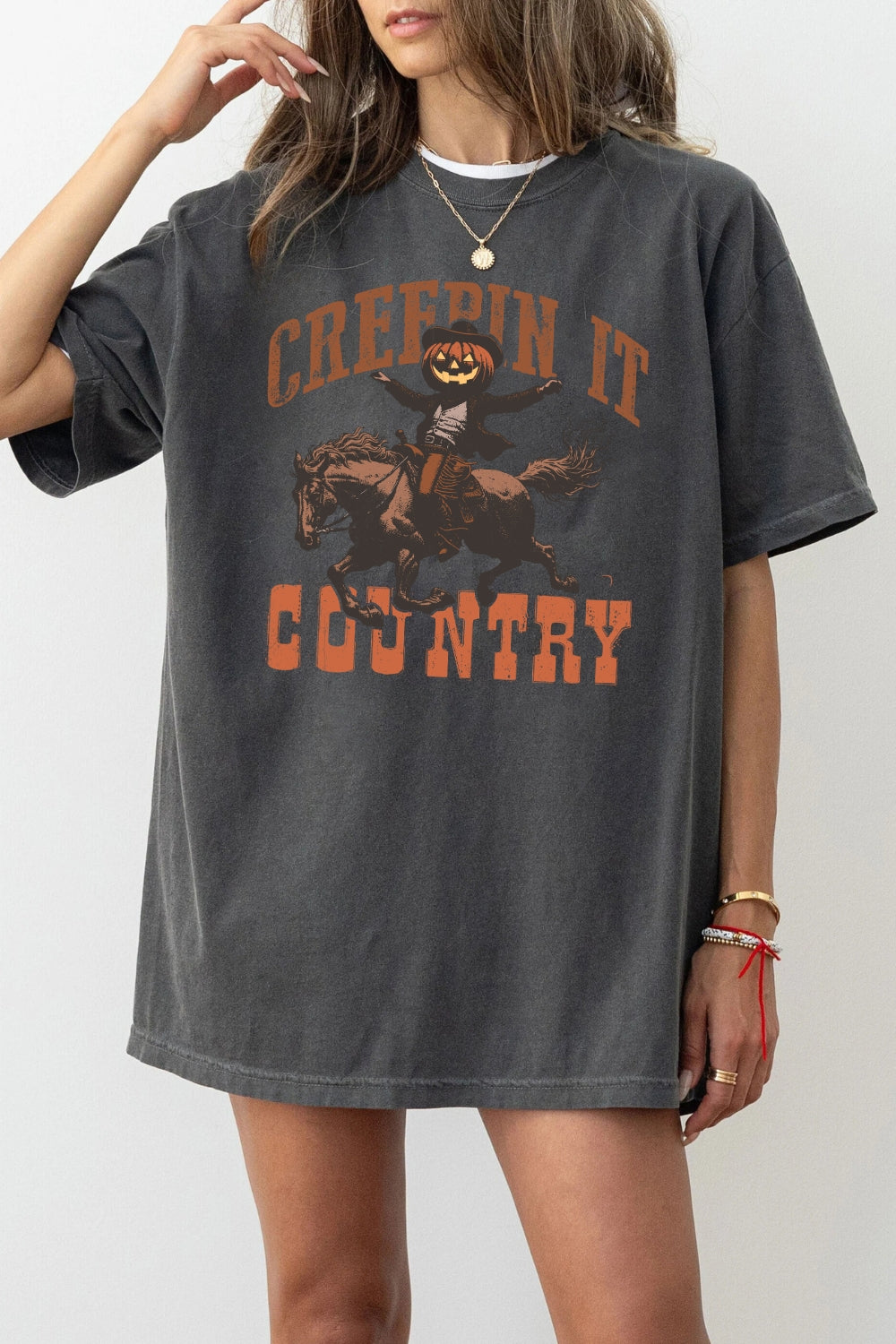 Creepin it country tee