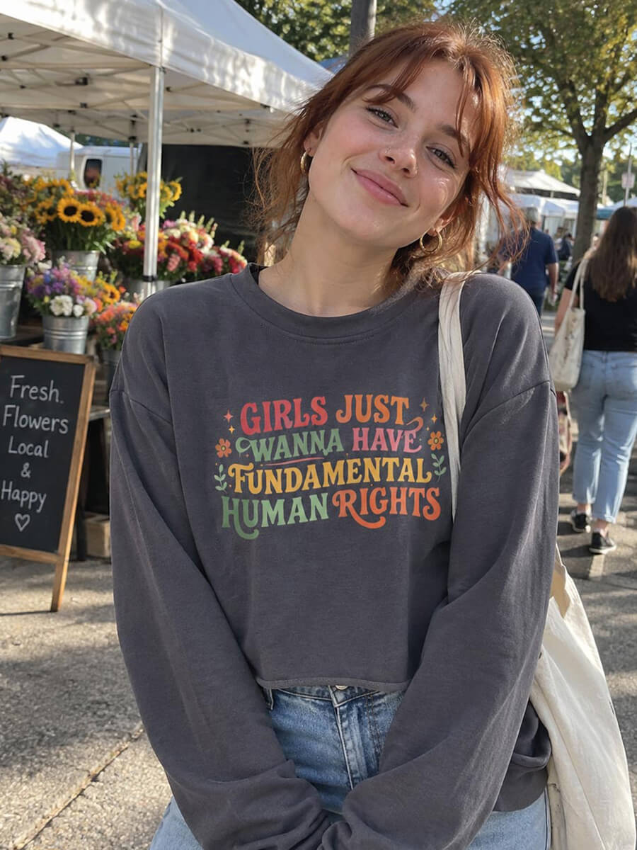 Crop Sweatshirt Customer Photo