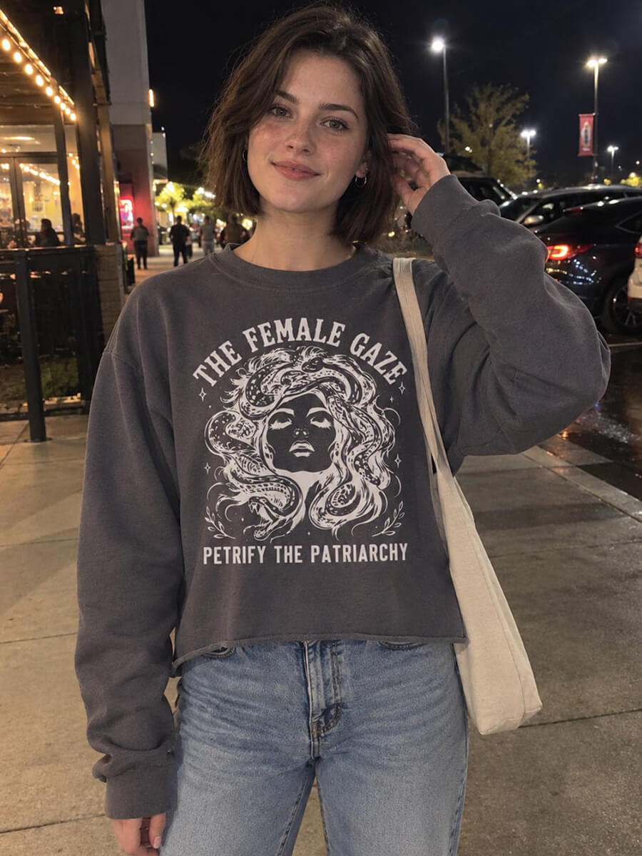 Crop Sweatshirt Customer Photo