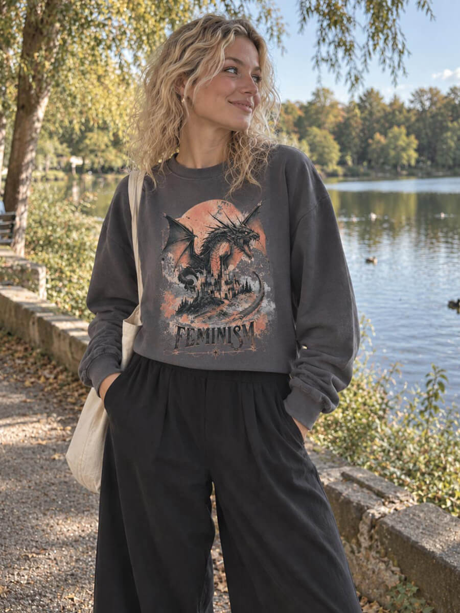 Crop Sweatshirt Customer Photo
