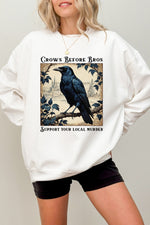 Crows before bros sweatshirt
