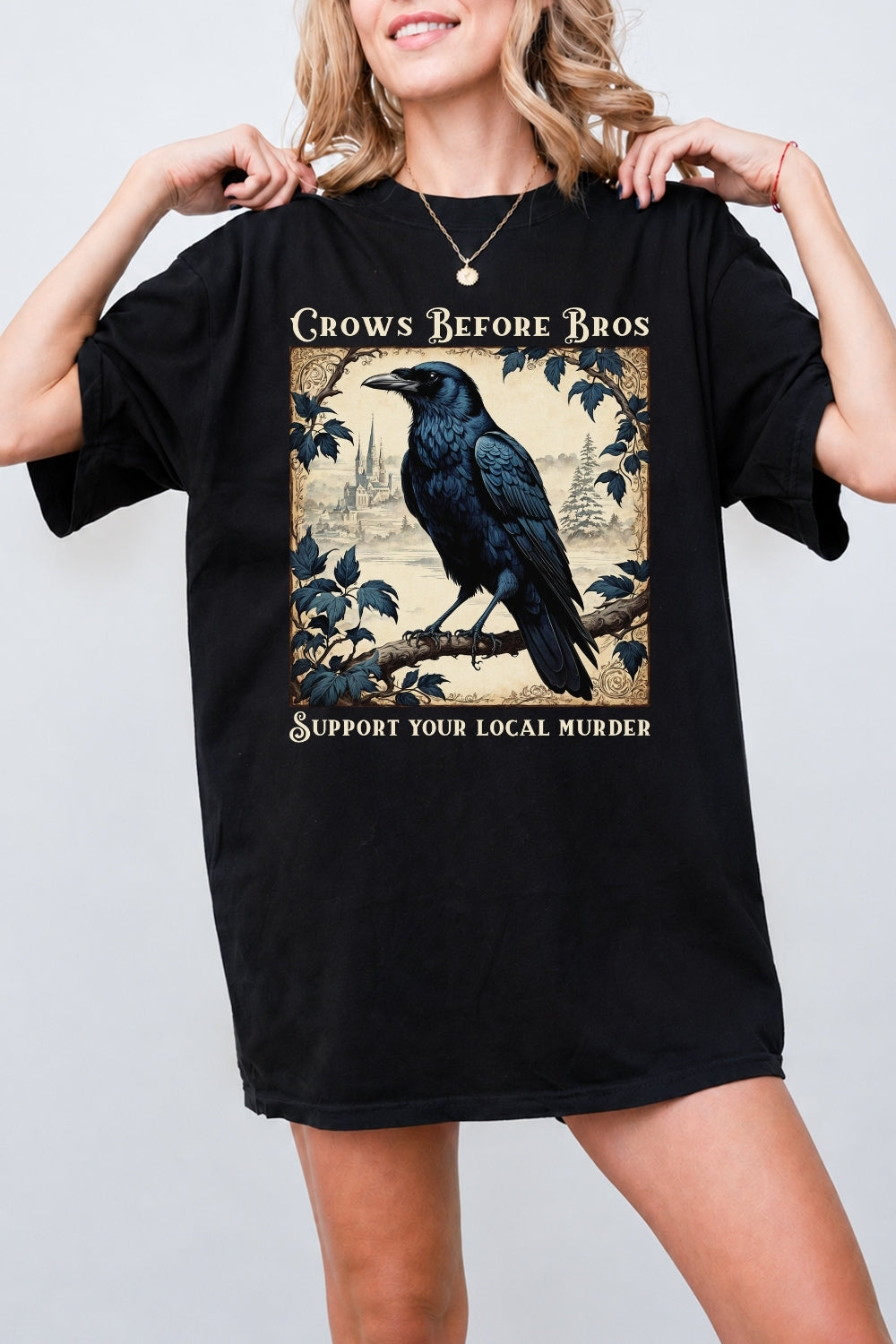 Crows before bros tee
