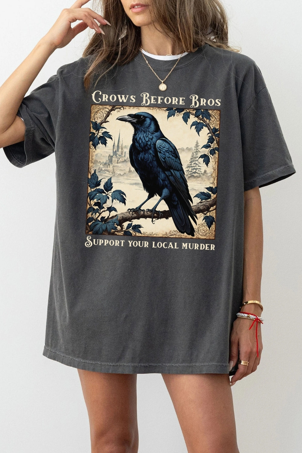 Crows before bros tee