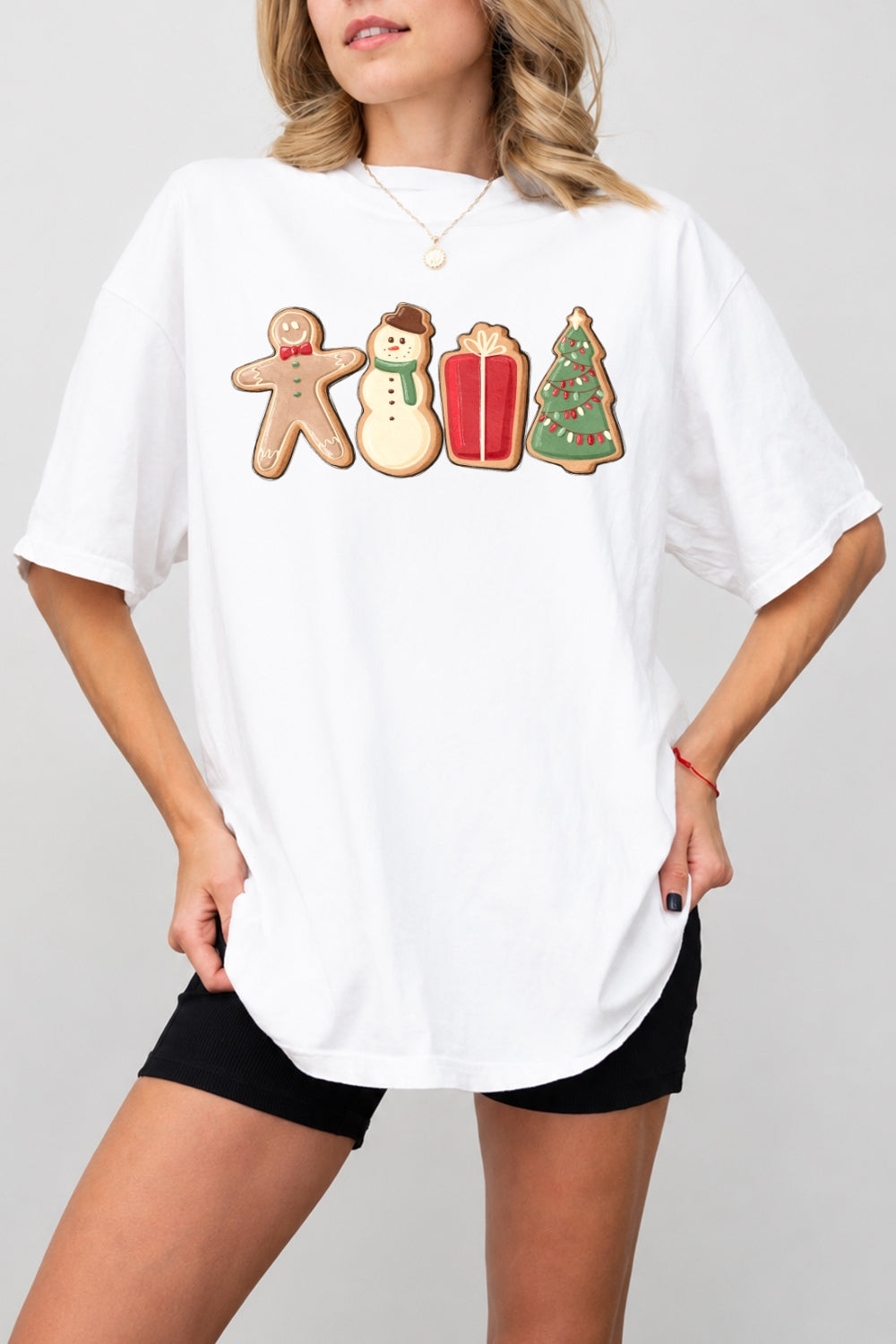 Cute christmas cookies tee