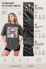 Cute christmas poodle tee