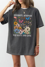 Diversity kindness equality and love tee