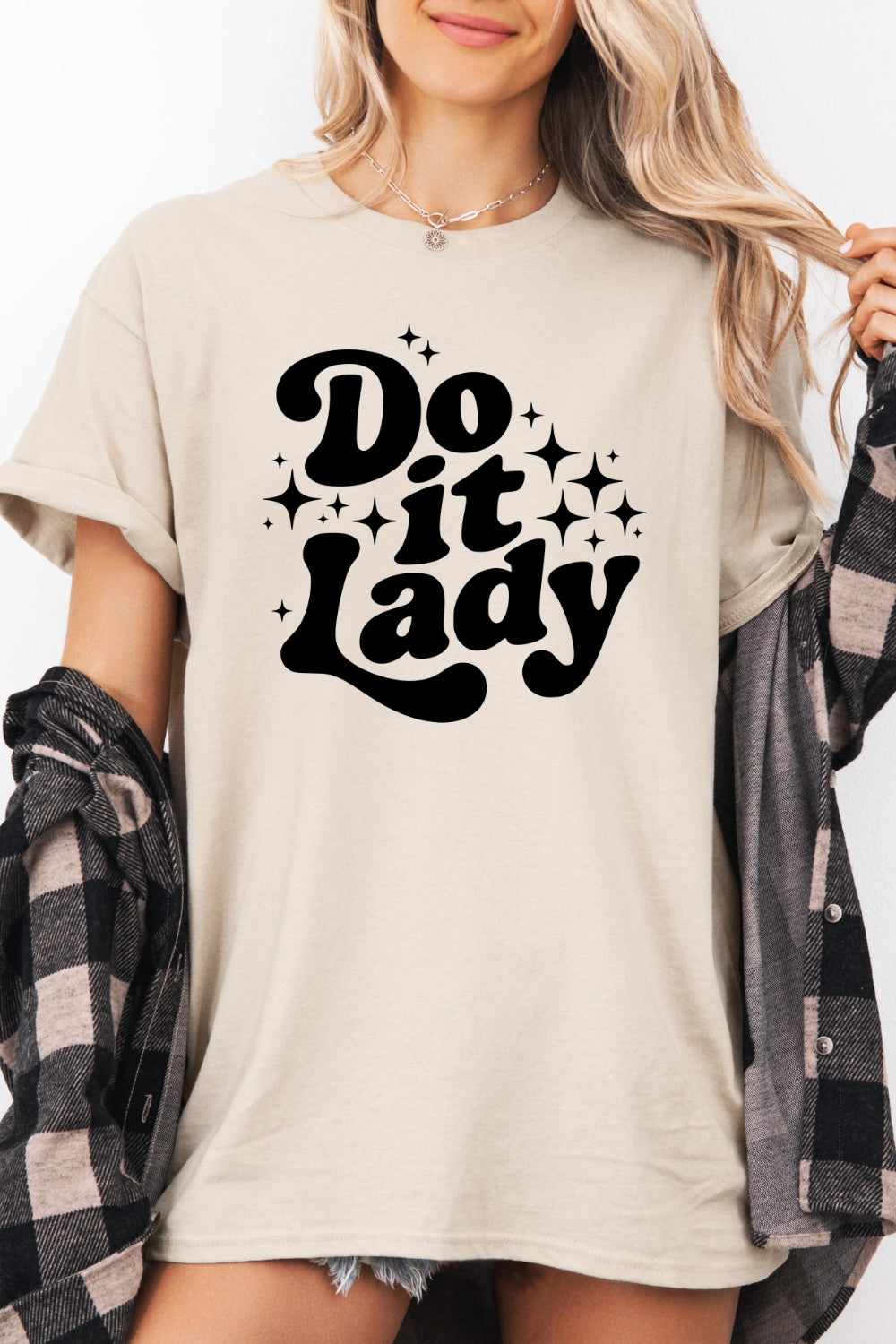 Do it lady tee