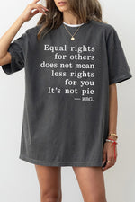 Equal rightrs saying tee
