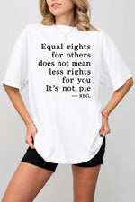 Equal rightrs saying tee
