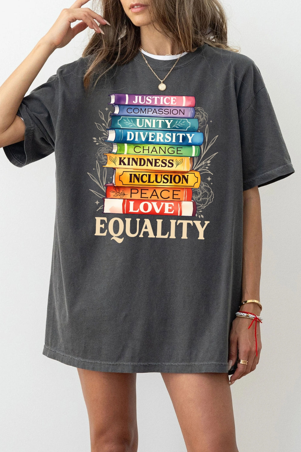 Equality books tee