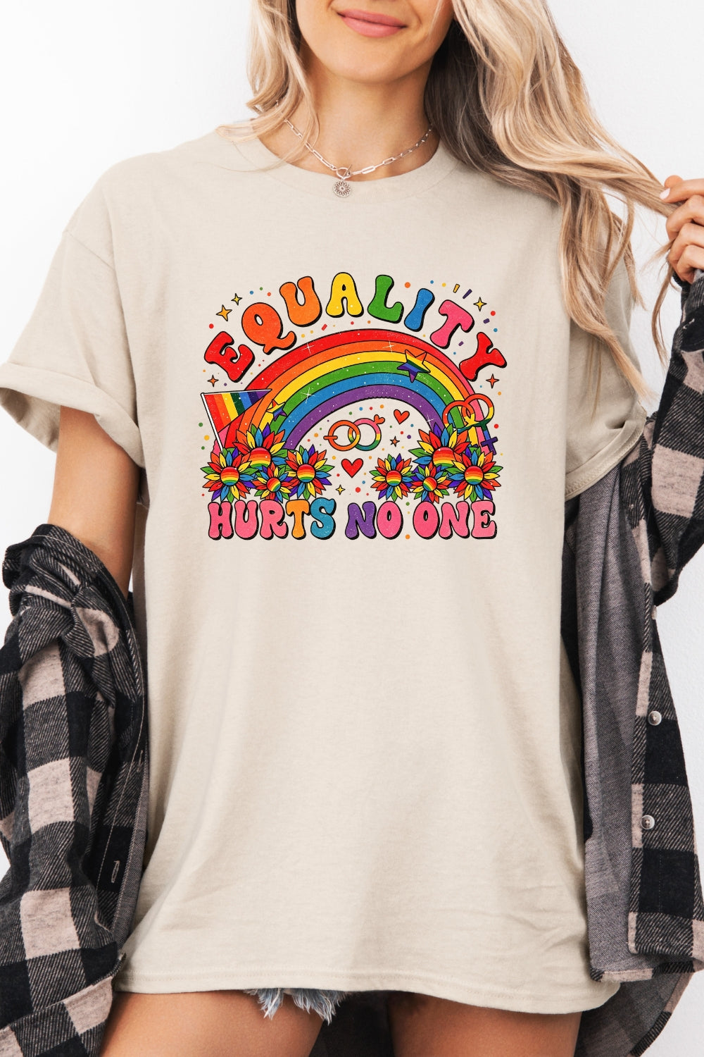 Equality hurts no one tee