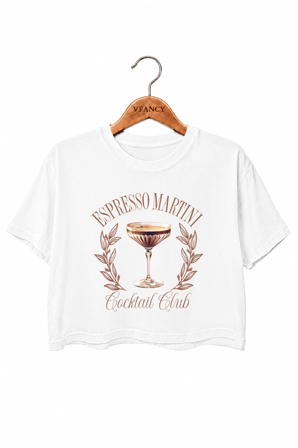 Espresso martini cocktail club crop top
