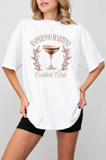 Espresso martini cocktail club tee