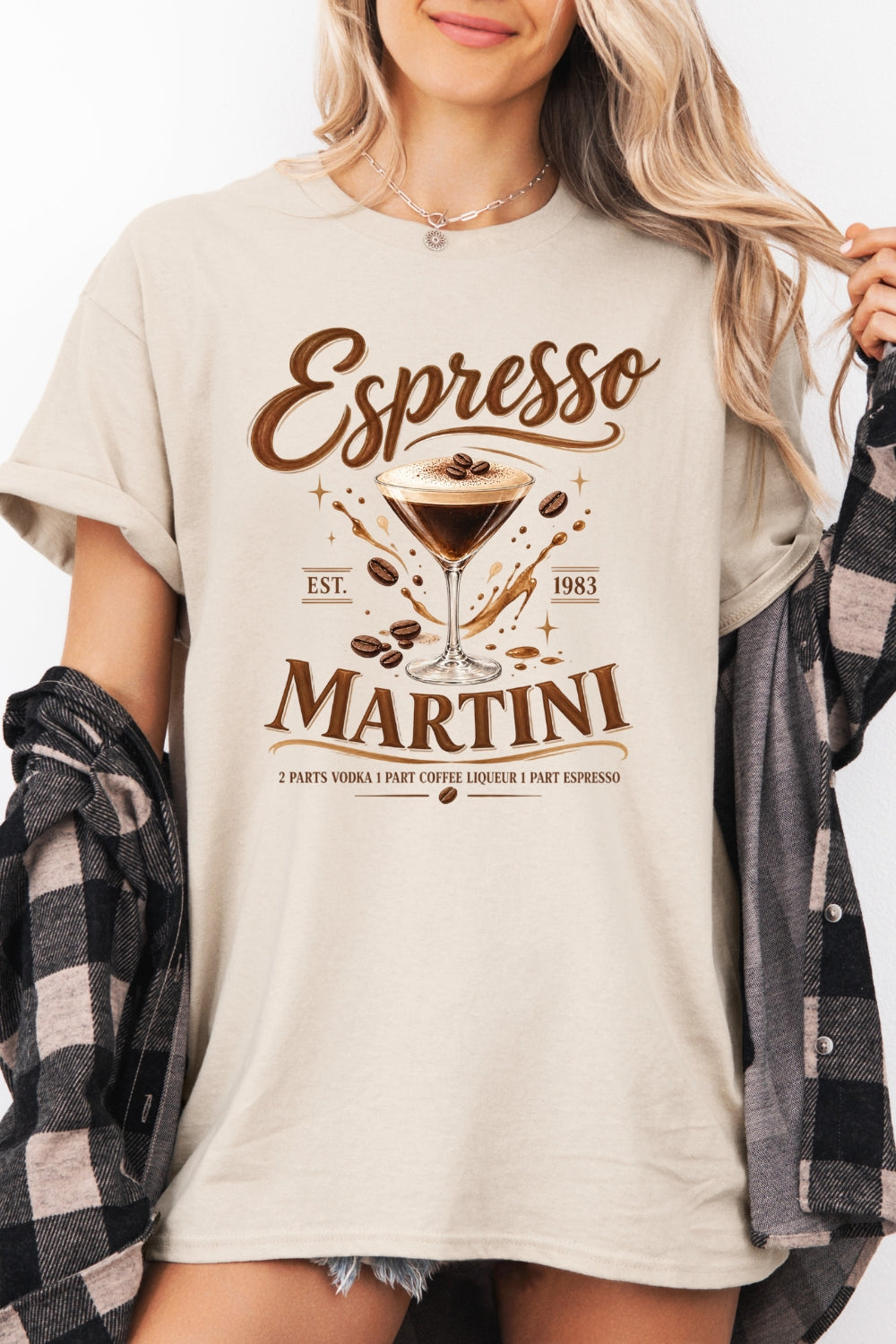 Espresso martini since 1983 tee