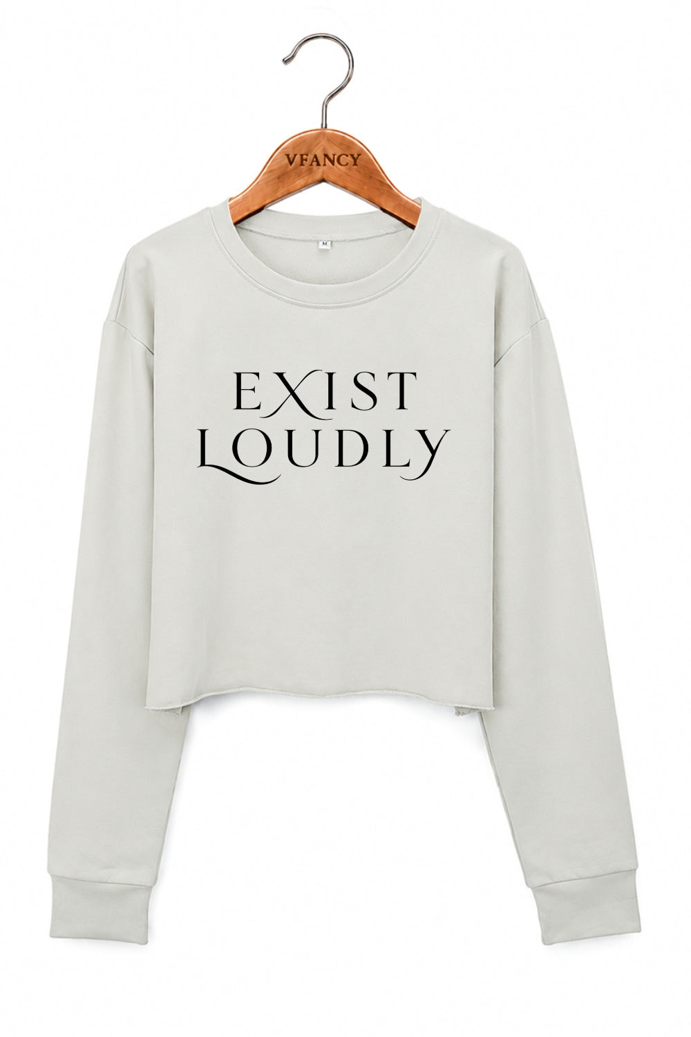 Exist loudly crop sweatshirt