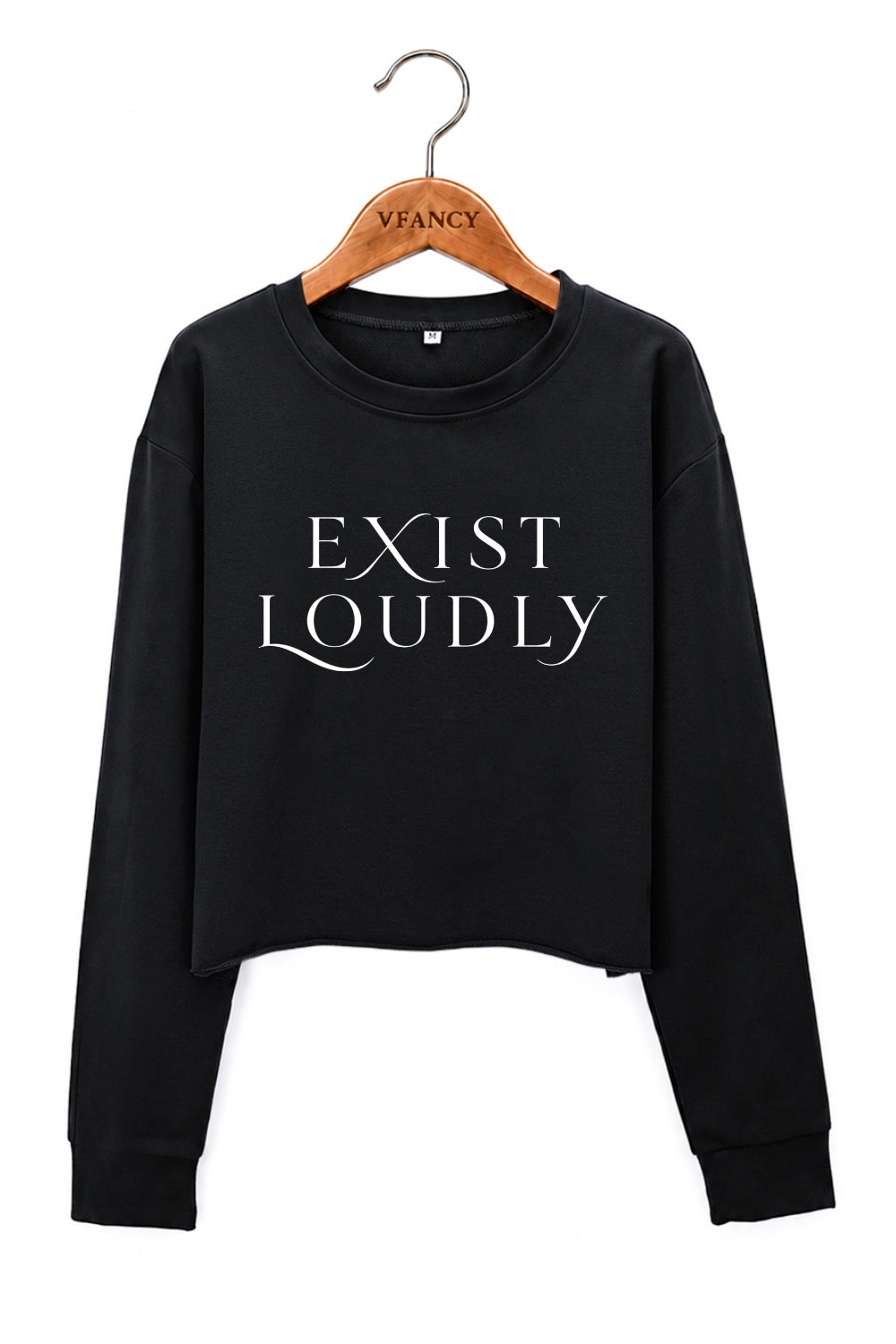 Exist loudly crop sweatshirt