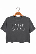 Exist loudly crop top