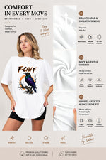 F-caw-f crow halloween tee