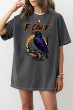 F-caw-f crow halloween tee